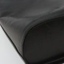 Salvatore Ferragamo Shoulder Bag Leather Black Gold Auth 184545-16
