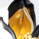 Salvatore Ferragamo Shoulder Bag Leather Black Gold Auth 184545-19