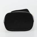 Salvatore Ferragamo Shoulder Bag Leather Black Gold Auth 184545-5