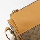 GUCCI Micro GG Supreme Web Sherry Line Shoulder Bag PVC Beige Gold Auth 184546-15