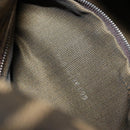 FENDI Zucca Canvas Mamma Baguette Shoulder Bag Black Brown Auth 184555SAM-23