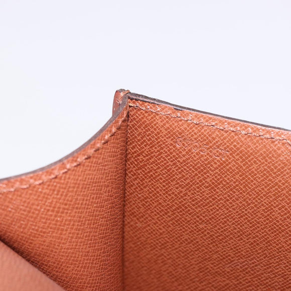 LOUIS VUITTON Monogram Porte Documents Bandouliere Bag M53338 LV Auth 184557