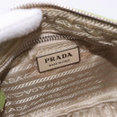PRADA Shoulder Bag Nylon Green Silver Auth 184559V-20