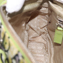 PRADA Shoulder Bag Nylon Green Silver Auth 184559V-22