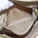 PRADA Shoulder Bag Nylon Green Silver Auth 184559V-24