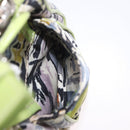 PRADA Shoulder Bag Nylon Green Silver Auth 184559V-25