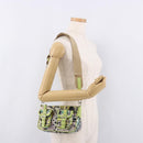 PRADA Shoulder Bag Nylon Green Silver Auth 184559V-26