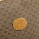 GUCCI Micro GG Supreme Shoulder Bag PVC Beige Gold 007 115 4916 Auth 184563-17
