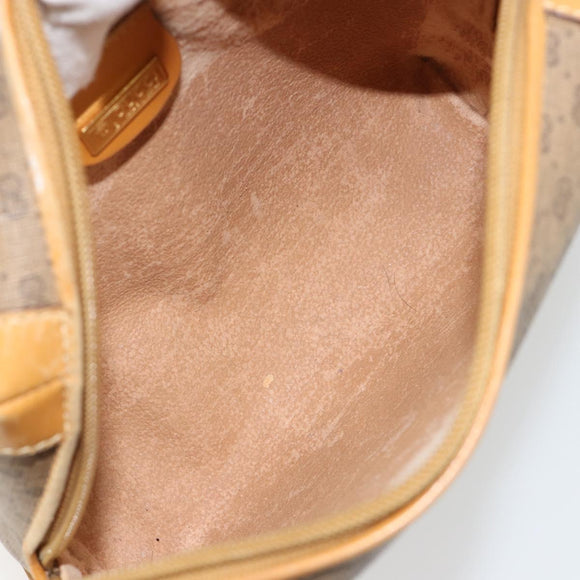 GUCCI Micro GG Supreme Shoulder Bag PVC Beige Gold 007 115 4916 Auth 184563