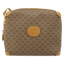 GUCCI Micro GG Supreme Shoulder Bag PVC Beige Gold 007 115 4916 Auth 184563-13