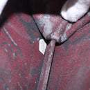CHANEL Matelassé Ketting Schoudertas Lamsleer Zwart Goud CC Auth 184564-11