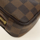 LOUIS VUITTON Damier Ebene Etui Okapi GM Pouch N61737 LV Auth 184569V-15