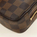 LOUIS VUITTON Damier Ebene Etui Okapi GM Pouch N61737 LV Auth 184569V-16