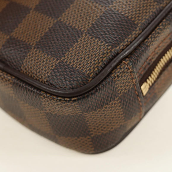 LOUIS VUITTON Damier Ebene Etui Okapi GM Pouch N61737 LV Auth 184569V
