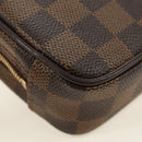 LOUIS VUITTON Damier Ebene Etui Okapi GM Pouch N61737 LV Auth 184569V-17