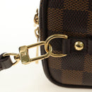 LOUIS VUITTON Damier Ebene Etui Okapi GM Pouch N61737 LV Auth 184569V-19
