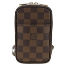 LOUIS VUITTON Damier Ebene Etui Okapi GM Pouch N61737 LV Auth 184569V-13
