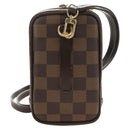 LOUIS VUITTON Damier Ebene Etui Okapi GM Pouch N61737 LV Auth 184569V-3