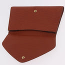 LOUIS VUITTON Epi Art Deco Clutch Bag Brown M52633 LV Auth 184570-12