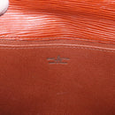 LOUIS VUITTON Epi Art Deco Clutch Bag Brown M52633 LV Auth 184570-13
