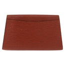 LOUIS VUITTON Epi Art Deco Clutch Bag Brown M52633 LV Auth 184570-3