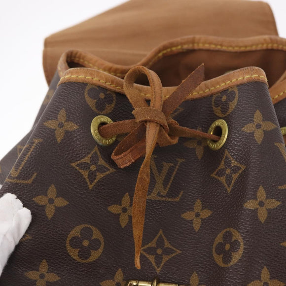LOUIS VUITTON Monogram Montsouris GM Backpack M51135 LV Auth 184571