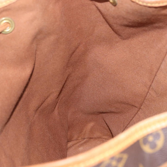 LOUIS VUITTON Monogram Montsouris GM Backpack M51135 LV Auth 184571