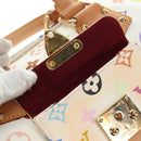 LOUIS VUITTON Monogram Multicolor Speedy 30 Bag White Bron M92643 Auth 184572SAM-20