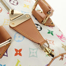 LOUIS VUITTON Monogram Multicolor Speedy 30 Bag White Bron M92643 Auth 184572SAM-24