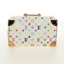 LOUIS VUITTON Monogram Multicolor Speedy 30 Bag White Bron M92643 Auth 184572SAM-5