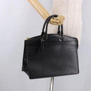 LOUIS VUITTON Epi Riviera Hand Bag Black M48182 LV Auth 184573-22