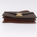 LOUIS VUITTON Monogram Concorde Hand Bag M51190 LV Auth 184575-6