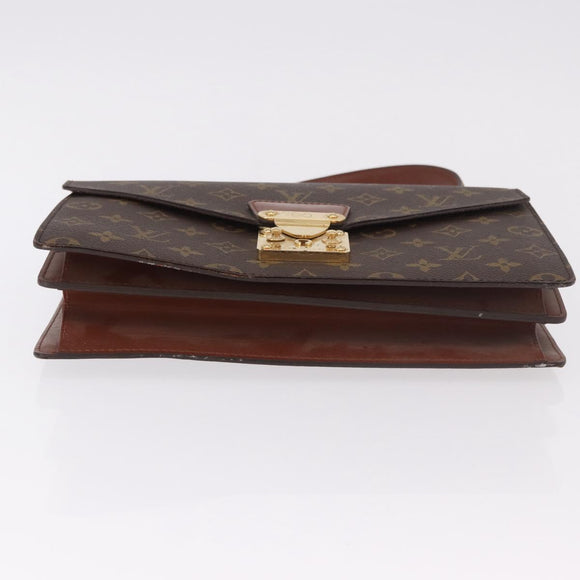 LOUIS VUITTON Monogram Concorde Hand Bag M51190 LV Auth 184575