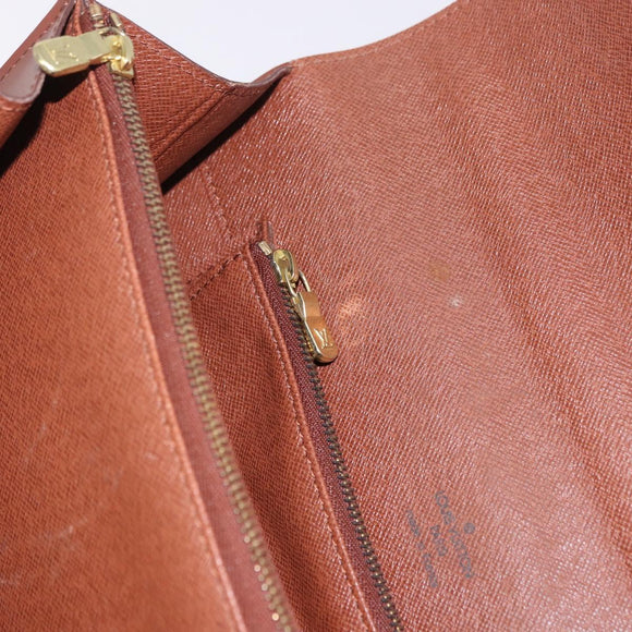 LOUIS VUITTON Monogram Concorde Hand Bag M51190 LV Auth 184575