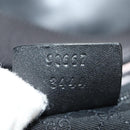 GUCCI Jackie Schoudertas Denim Zwart Zilver 90667 Auth 184577SAM-11