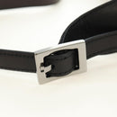 GUCCI Jackie Schoudertas Denim Zwart Zilver 90667 Auth 184577SAM-8