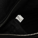 PRADA Shoulder Bag Nylon Leather Black Silver Auth 184579V-26