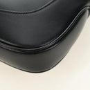 GUCCI Jackie Shoulder Bag Leather Black Silver 001 3306 2684 Auth 184583SAM-15