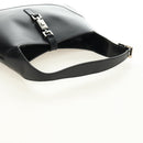 GUCCI Jackie Shoulder Bag Leather Black Silver 001 3306 2684 Auth 184583SAM-7