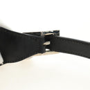 GUCCI Jackie Shoulder Bag Leather Black Silver 001 3306 2684 Auth 184583SAM-9