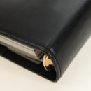 LOUIS VUITTON Nomad Agenda GM Day Planner Cover Black R20477 LV Auth 184586V-16