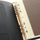 LOUIS VUITTON Nomad Agenda GM Day Planner Cover Black R20477 LV Auth 184586V-20