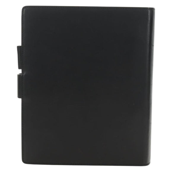 LOUIS VUITTON Nomad Agenda GM Day Planner Cover Black R20477 LV Auth 184586V