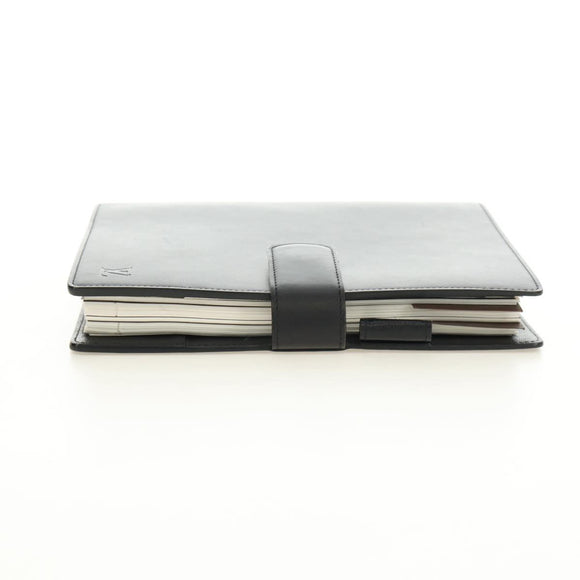 LOUIS VUITTON Nomad Agenda GM Day Planner Cover Black R20477 LV Auth 184586V