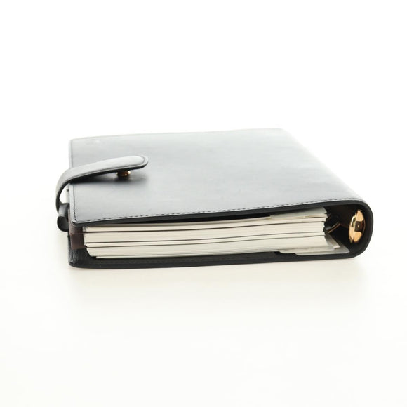 LOUIS VUITTON Nomad Agenda GM Day Planner Cover Black R20477 LV Auth 184586V