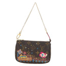 LOUIS VUITTON Monogram Vivienne Mini Pochette Accessoires M69752 Auth 184588SAM-13