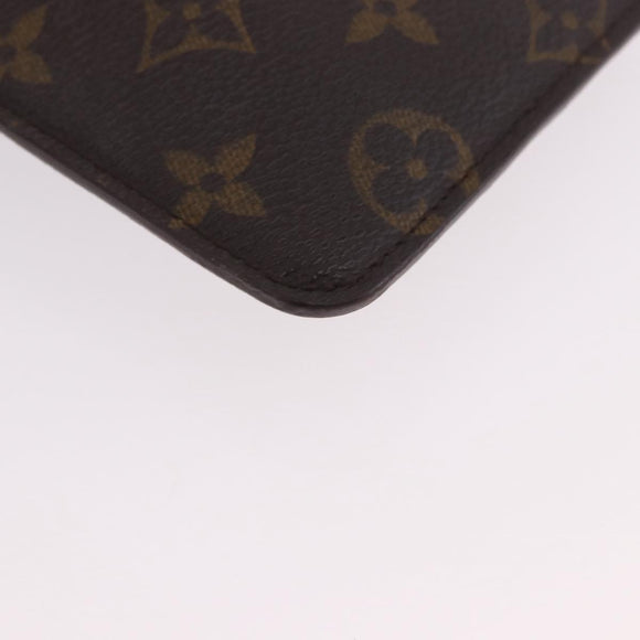LOUIS VUITTON Monogram Etui Lunette MM Glasses Case M66544 LV Auth 184589A