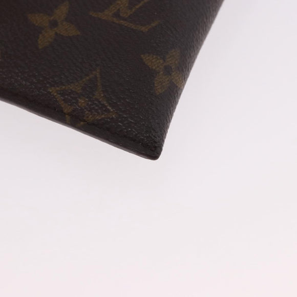 LOUIS VUITTON Monogram Etui Lunette MM Glasses Case M66544 LV Auth 184589A