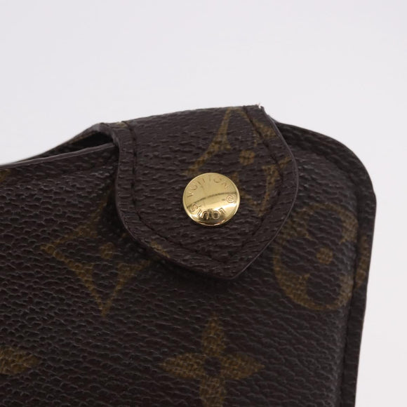 LOUIS VUITTON Monogram Etui Lunette MM Glasses Case M66544 LV Auth 184589A