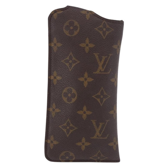 LOUIS VUITTON Monogram Etui Lunette MM Glasses Case M66544 LV Auth 184589A